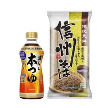 기꼬만 혼쯔유 500ml + 니신 신주 소바 600g, 단품