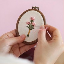 어버이날선물 카네이션 프랑스자수키트 임산부취미 초등방과후수업 만들기세트 수예, 상세페이지참조, 상세페이지참조