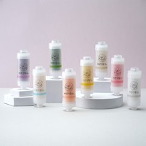 바른생활수 프리미엄 비타민 샤워필터 잔류 염소제거 녹물제거 샤워기 세면대/주방용 필터, 01 비타 피치
