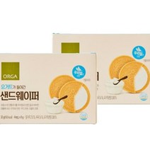 올가 사무실간식 탕비실 어린이집 영양간식 주전부리 군것질 요거트가 들어간 샌드웨이퍼 32g, 2개