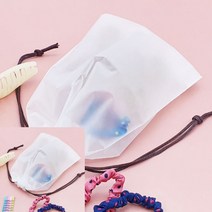 TYDL 반투명 끈 파우치 S