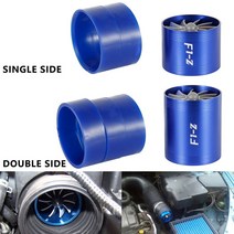 F1 Z 차량 싱글/더블 터빈 터보차저 흡기 팬 연료 절약 키트 자동 교체 부품 슈퍼차저 공기 흡입구, 01 Single side