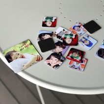 키미톡 주문제작 사진 펄 미니 냉장고 포토자석, 02 포토자석L