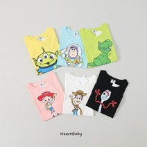 미니트리 토이스토리 반팔티 유아 주니어 반팔티