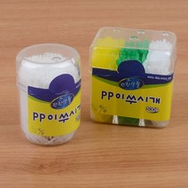 키알리 일회용 플라스틱 녹말 이쑤시개 요지 과일꽂이 200개입 300개입 2통, 제품선택, 300P