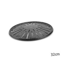 마블코팅 x 32 원형 숯불용 1.5cm 후라이팬류 업소용 불판, 1개, 상세페이지참조