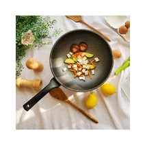 PFOA프리 플라즈마 용사 코팅 인덕션 궁중팬 웍 30cm