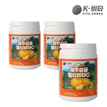 [비타코리아] 제주감귤 멀티비타C 80정 x 3세트 (업체별도