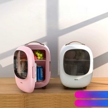 캠핑용 미니냉장고 초미니냉장기, 아이보리 화이트