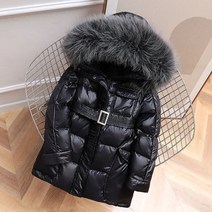 폭스퍼숏패딩 진짜 천연 여우 모피 겨울 화이트 오리 dowm 파카 코트 여성용 후드 퍼