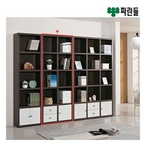 [파란들] 프리미엄 브레인 800도어책장, 색상:화이트핑크