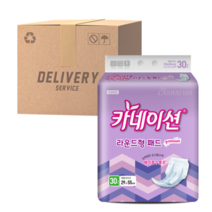 카네이션 라운드 고급 30매 4팩, 30개입