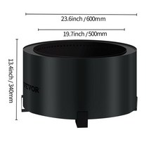 금은세공 vevor fire bowl pit 다중 크기유형 스테인레스탄소강 이중벽 무연, 전자를 입력