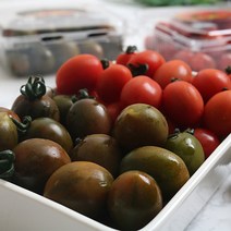 부여 스테비아 대추 방울토마토 망고향 2kg 블랙 레드 스윗마토, 스윗마토 블랙 500g x 4팩(박스)