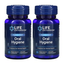 라이프익스텐션 구강 유산균 10억 CFU 프로바이오틱스 30정 로렌지 Oral 2통