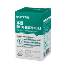 유한양행 유한 알티지 오메가3 미니 초임계 추출 360캡슐 (6개월 분), 60정, 6개