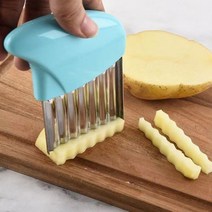 커터기 우드락 열선 감자 슬라이서 컷 그리드 아티팩트 와이프 나이프 야채 커터 웨이브 플라워 가제트 액세서리, Wave Knife