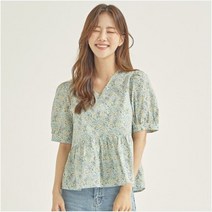 로엠 로엠 @@(깜짝 세일)한정 수량@@플라워 베이비돌 블라우스_RMBLB37RQ6_괴정점