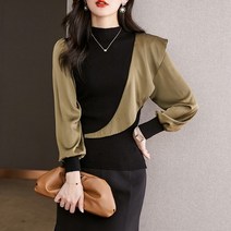 아리엘스타일 고급스러운 페미닌룩 모쉘린프릴탑