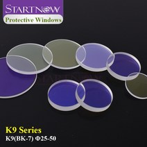 Startnow-섬유 레이저 보호 렌즈 K9 유리 40*1.5 48x3 50*2 용접기 헤드 1064nm 창문, 04 38x2