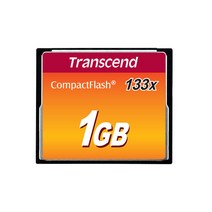 트랜센드 정품 CF카드 133배속 CF 1GB / CompactFlash Card / 고속데이터전송 / 전용량 구매가능