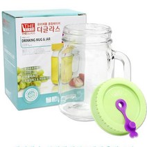 더글라스 [국산]드링킹자 1조 450ml 메이슨자 드링크머그 드링킹머그