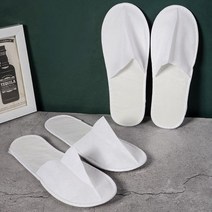 일회용슬리퍼 호텔 기내 손님용 실내화, 1개