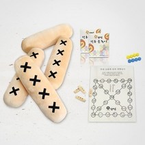 모두몰/ 40cm 윷놀이쿠션(윷4개)+미니 +, 상세내용표시