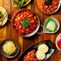 쭈꾸미사령부 양념쭈꾸미 매운맛 350g 6팩무배, 단품