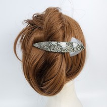 시크몽 프랑스핀 셀룰로오스 호피 마블 빅클립 올림머리 헤어 집게핀