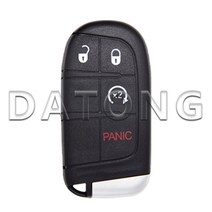 호환 Datong Wold 자동차 키 쉘 케이스 그랜드 저니 RAM 충전기 챌린저 듀랑고 교체 하우징 커버, 06 3Plus1 BT Start_03 4 버튼
