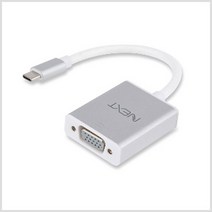 넥스트 NEXT-2232TCV USB Type-C to VGA 모니터 확장 변환젠더/기타-USB RGB, 선택없음