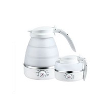 캠핑커피포트 차 미니 분유 우유 라면 출장 여행용, 스위치 모델( 핸들 블루 + 보관 가방)