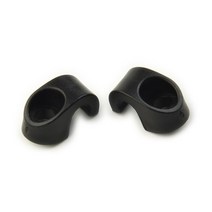 경량 내구성 사이클링 브레이크 가이드 버클 실용적인 교체 블랙 케이블 하우징 C-클램프