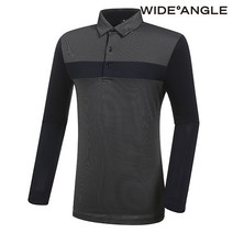 [와이드앵글] CF W.ICE 자카드 카라 티셔츠 M WMM21246N4