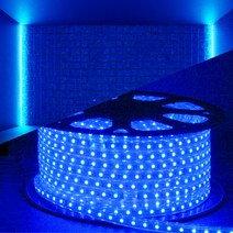 LED 칩형 플렉시블 논네온 50m단위 줄네온 네온사인, LED칩형 플렉시블50m_파랑