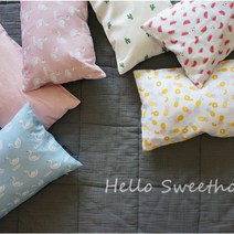 두자매쏘잉 [한정수량 세일]꼰사인견100% 베개커버 다양한디자인 다양한 사이즈 ~!! 30X50cm