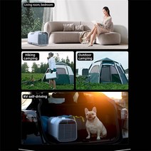 이동식에어컨 미니 무시동 휴대용 소형 캠핑 에어컨 전기 텐트 야외 115, 220v 450w 유럽 연합