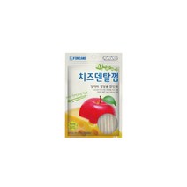 PET 포켄스 과일먹은 치즈덴탈껌 사과 100g 애견껌