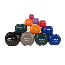 베스코 애플 여성 미용 아령 세트 1kg~10kg 2개 1세트, 4kg