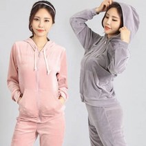 리나라인 YTRJ02 벨벳 후드집업