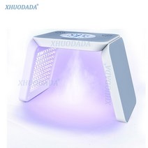 LED 마스크 고주파 피부 마사지기 미니 스파 페이셜 pdt 핫 콜드 스프레이 광자 모이스춰라이징 led skin rejuvenation beauty device, PDT-EU 플러그