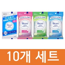 비오레 사라사라 파우더시트 10개세트 데오도란트 티슈 비누향 시트러스향 장미향 로즈향 무향 땀티슈, 무향 5개, 비누향 5개