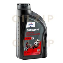 훅스 실콜린 프로4T XP 10W40 1리터 100%합성 오토바이엔진오일 fuchs silkolene 4스트로크, 1개