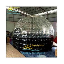 방수 캠핑 텐트 분명 풍선 텐트/풍선 이글루 돔, 3 meters diameter, Black