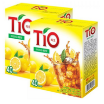 티오 아이스티 레몬 40T, 520g, 40개입, 2개