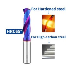 드릴 굴착 홀 단단한 텅스텐 카바이드 드릴 비트 CNC 금속 강철, 5.2mm+65drill bit