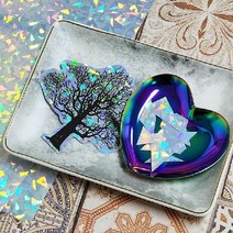 키밍 / 홀로그램 스티커 인쇄 프린트 라벨 용지 종이 다이아, 단일, 본품