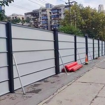 rpp휀스 방음 방음벽 철골 울타리 조립식 시립 PVC 색상 강철 운반 강한 바람