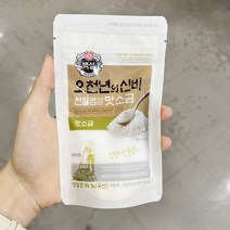 백설 천일염으로만든 맛소금 100g x 5개, 단품
